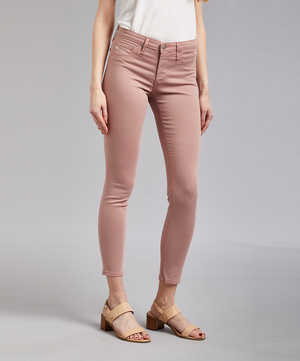 AG Jeans Women's Denim Pants and Jeans MISTY - Misty Mauve Skinny Jeans - Women | Zulily
