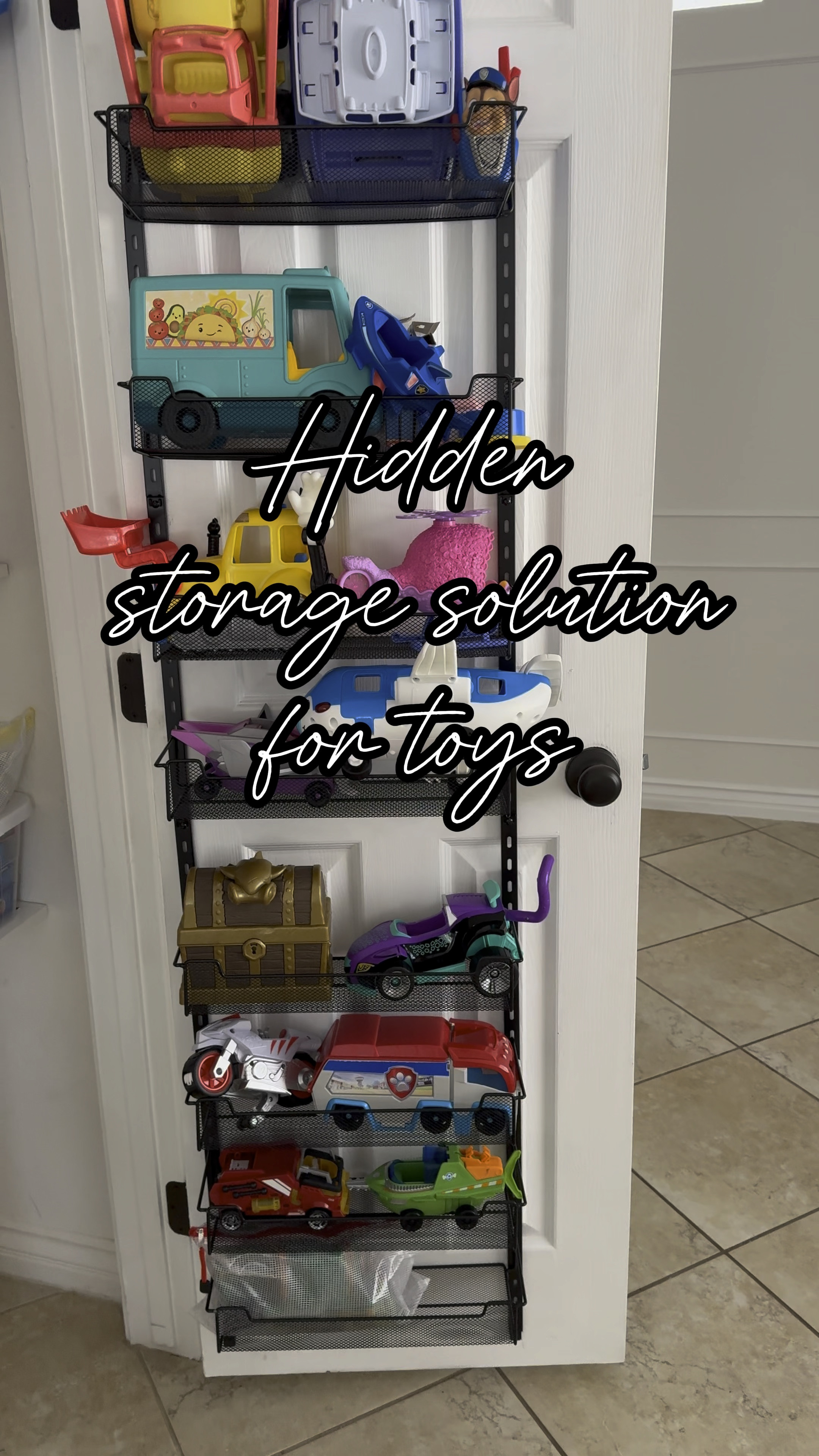 I’m always on the lookout for hidden storage options in our home and this organizer is perfect for those medium sized toys (especially all those paw patrol vehicles!) 


#LTKhome #LTKfindsunder50 #LTKVideo