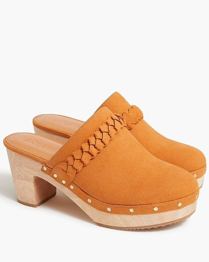 Sueded clogs | J.Crew Factory