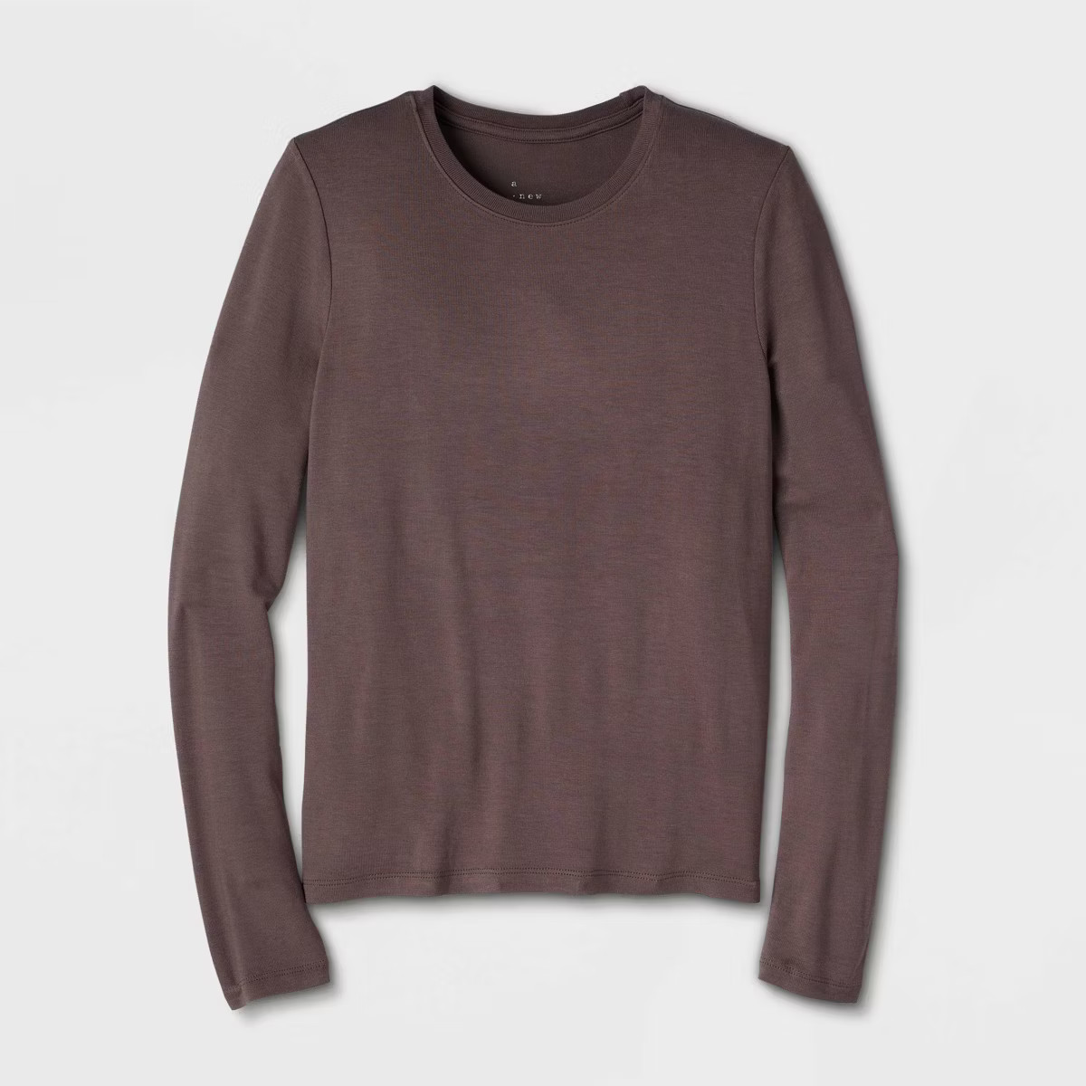 Women's Long Sleeve Brushed Knit T-Shirt - A New Day™ | Target