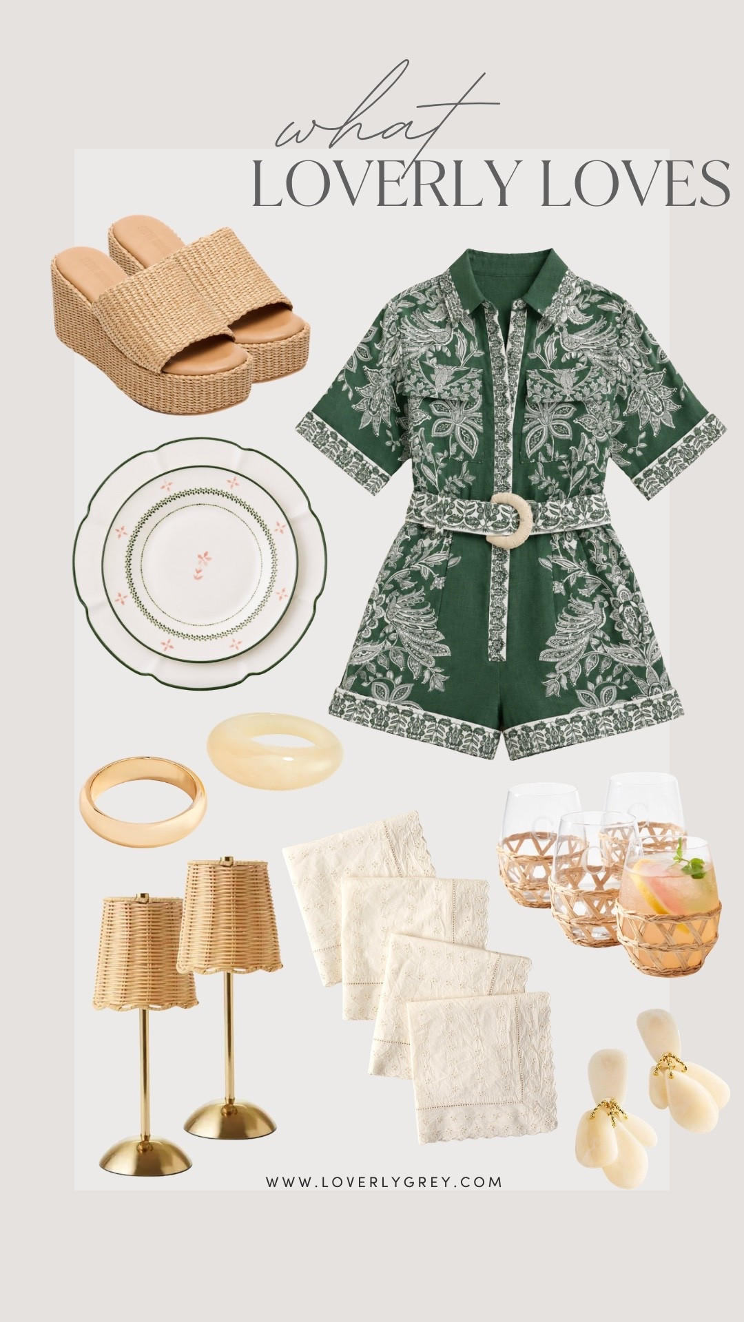 Some items I’ve had my eye on lately 😍

Loverly Grey, what Loverly loves, summer dinner party, farm Rio

#LTKootd #LTKSeasonal #LTKHome