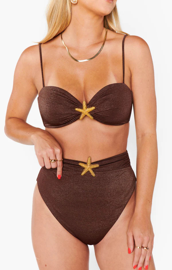 Beirut Bottom ~ Cinnamon Shimmer with Starfish | Show Me Your Mumu