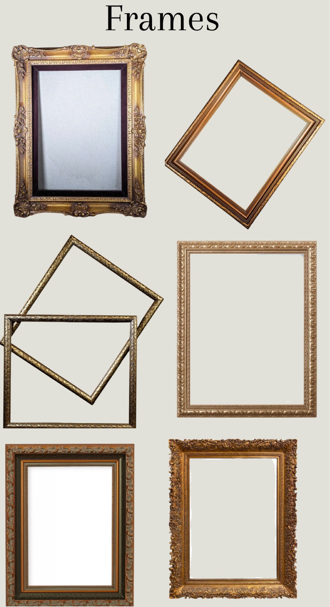 Ornate vintage gold picture frame 

#LTKstyletip #LTKhome #LTKFind