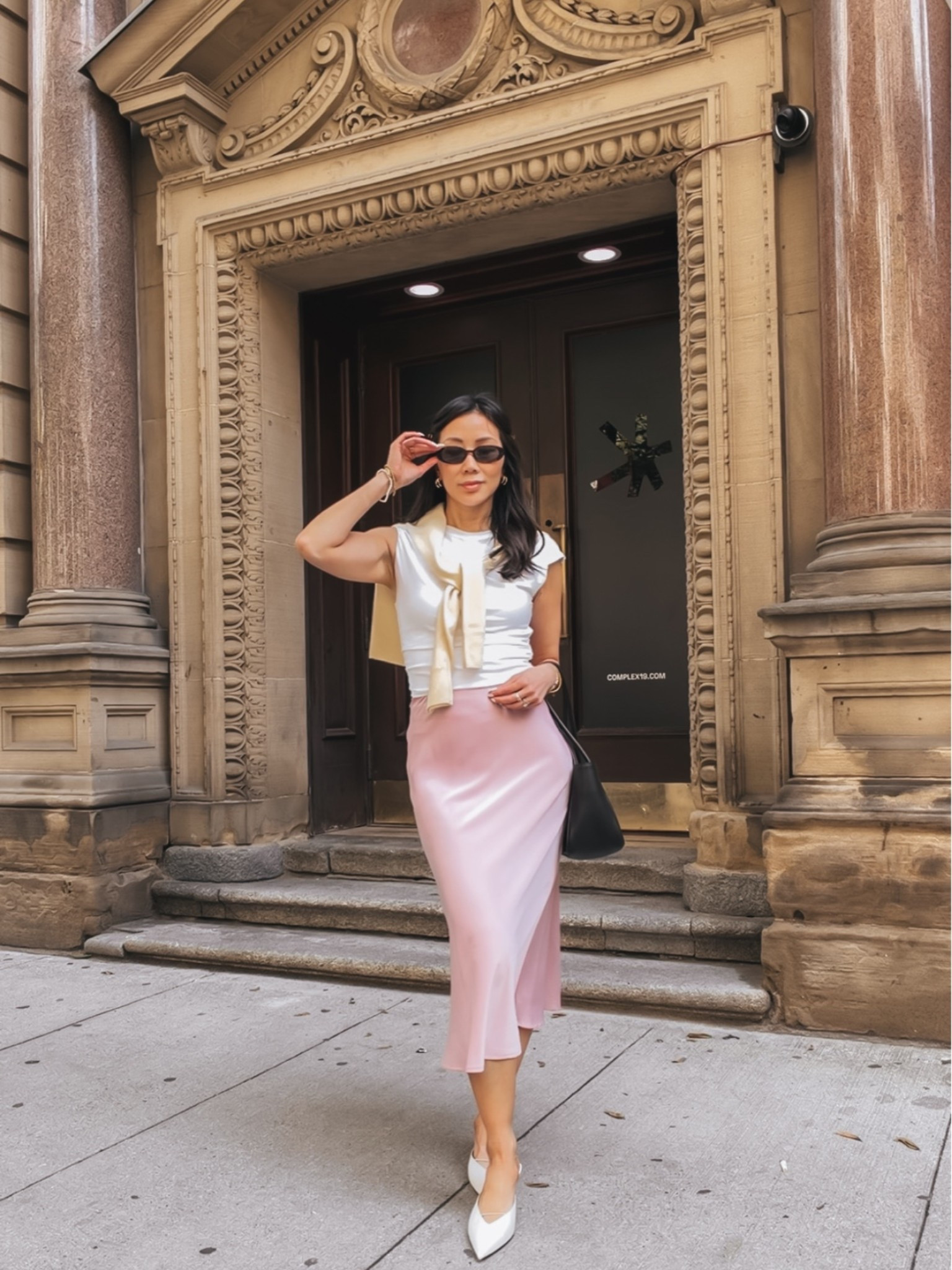 Workwear, but make it summer. Love a good satin skirt especially in pastels for the summer.

#LTKdresses #LTKworkwear #LTKmodest