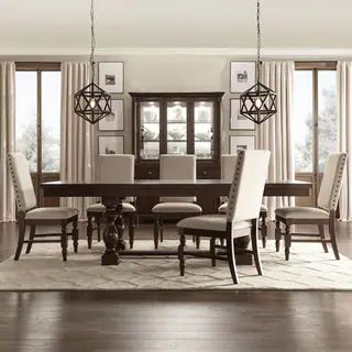 Flatiron Baluster Extending Dining Set by iNSPIRE Q Classic - Bed Bath & Beyond - 10045708 | Bed Bath & Beyond