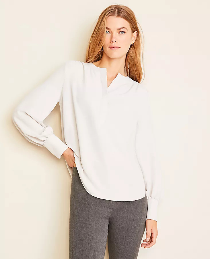 > Work Tops and Blouses | Ann Taylor (US)