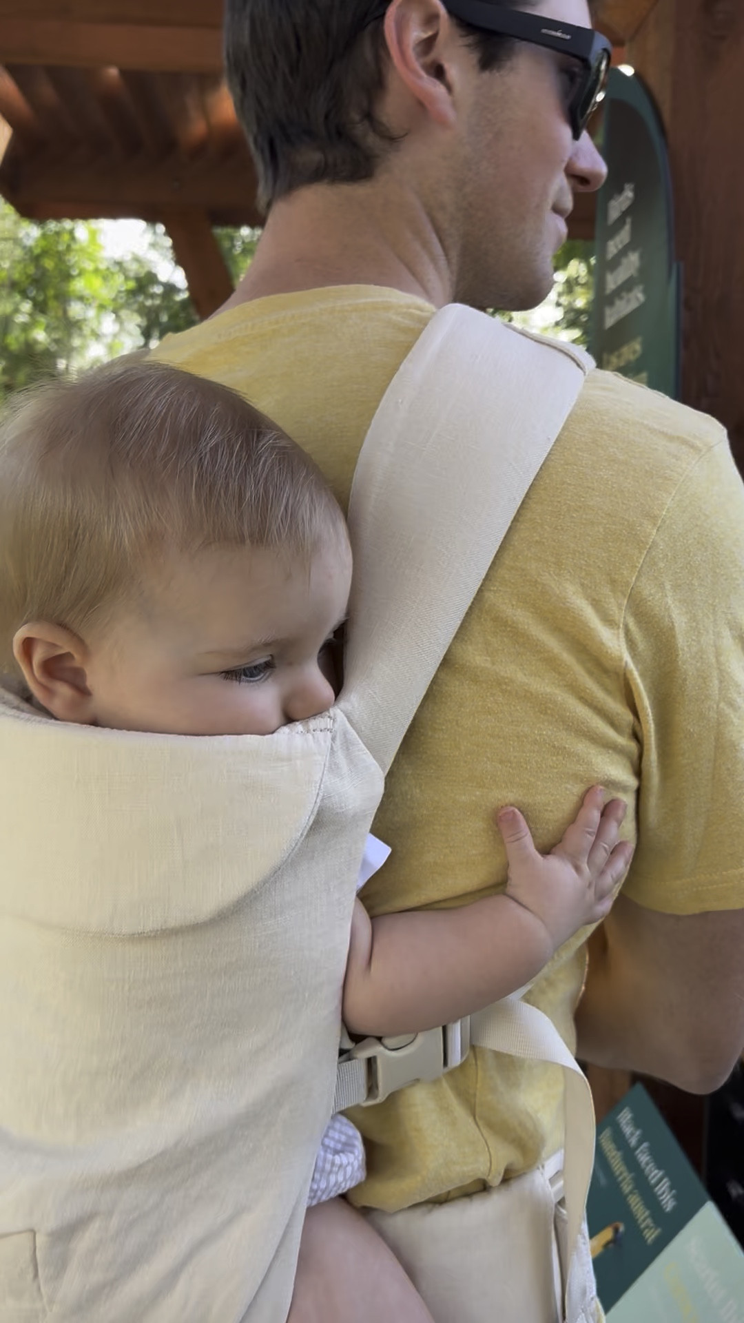 Tried out our favorite carrier in a new way when we went to the zoo! Baby boy loved it! We don’t travel without our wildbird carrier 🩵

#LTKBaby #LTKActive #LTKTravel