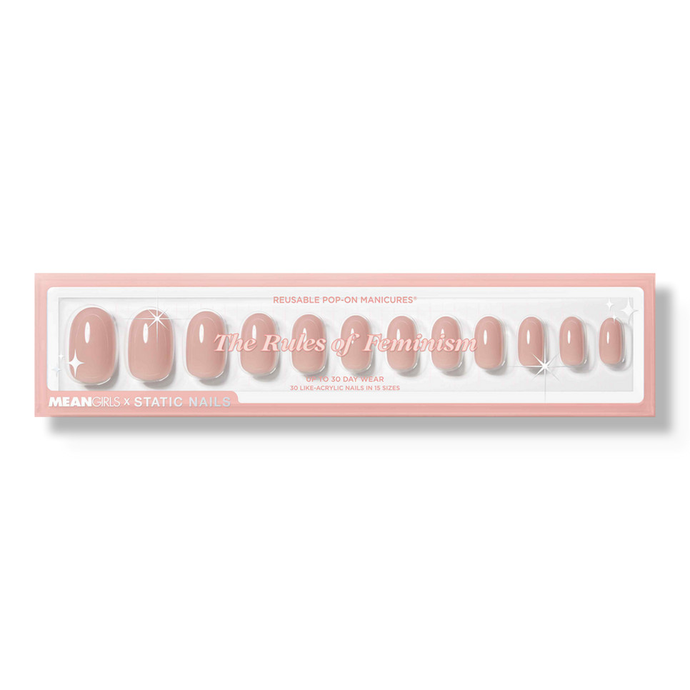 Mean Girls X Static The Rules Of Feminism Reusable Pop-On Manicures | Ulta