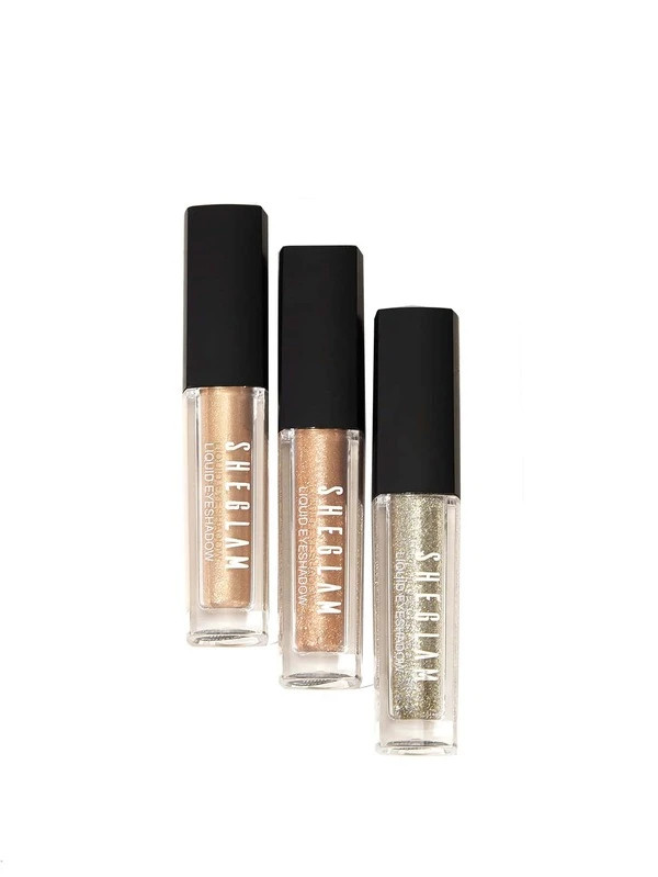 SHEGLAM Glitter Liquid Eyeshadow Trio - A Midsummer Nights Dream | SHEIN