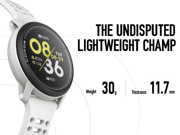 COROS PACE 3 GPS Sport Watch - Lightweight, Comfortable Running Watch, 17-Day Battery Life, Accur... | Amazon (US)