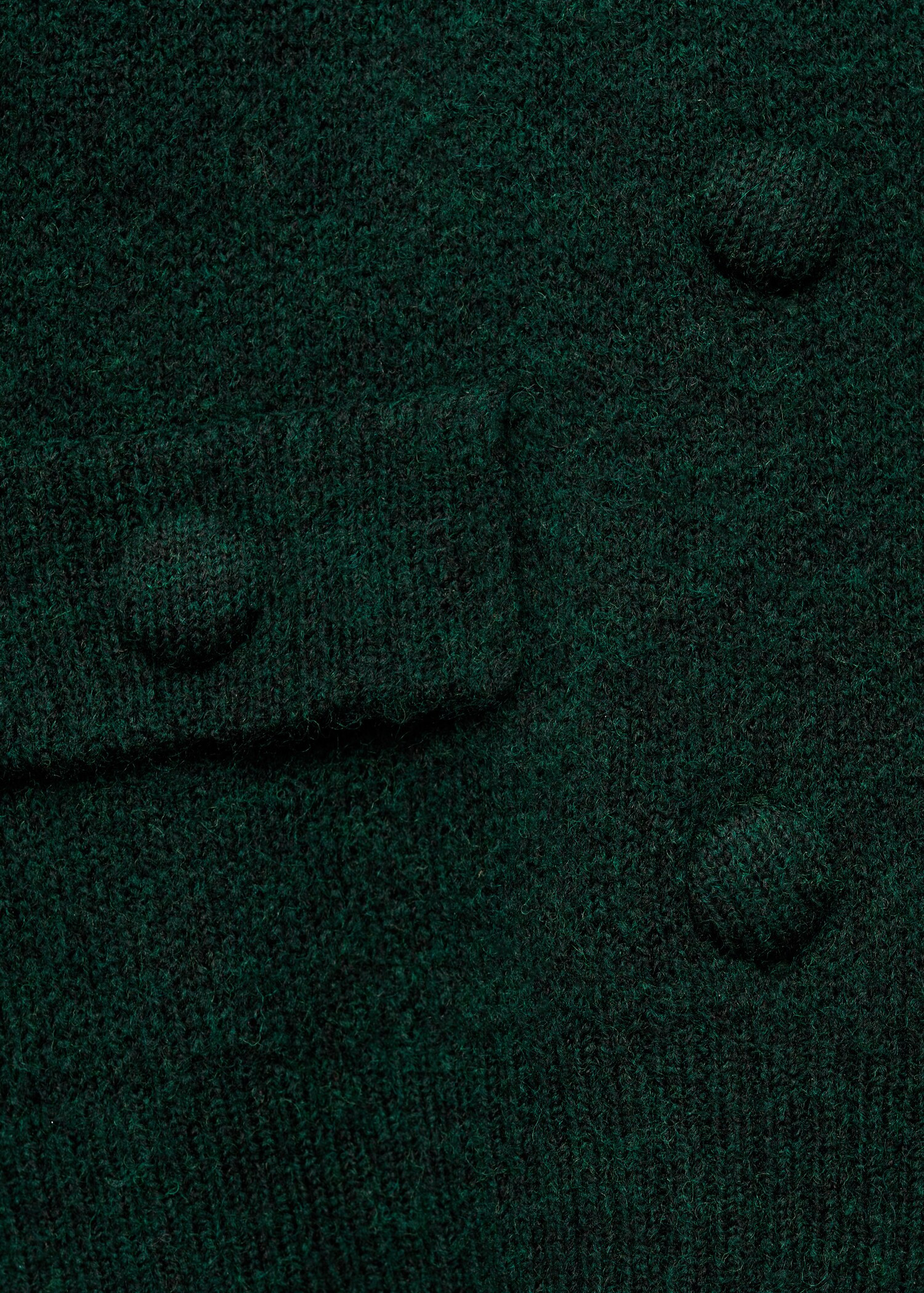Double-breasted knitted jacket | MANGO (UK)