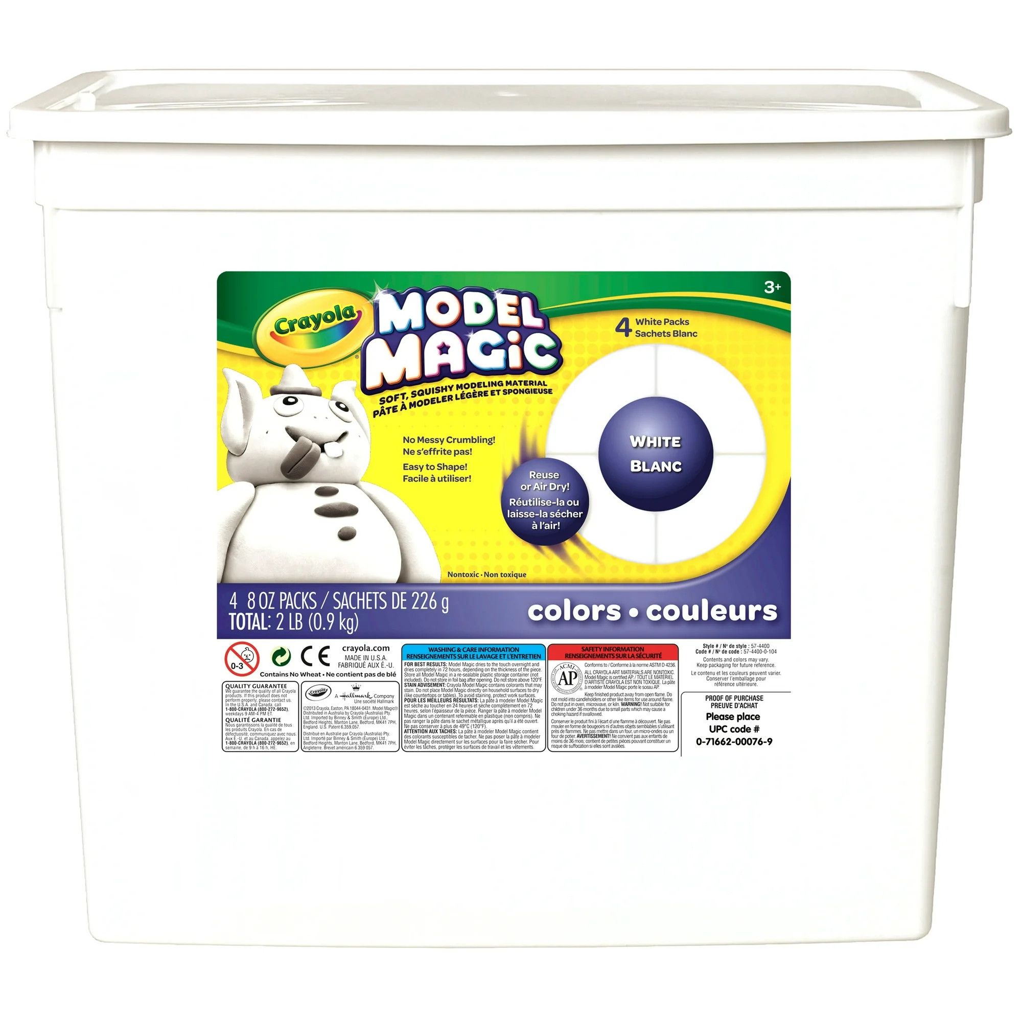 Crayola Model Magic, 2lbs., White | Walmart (US)