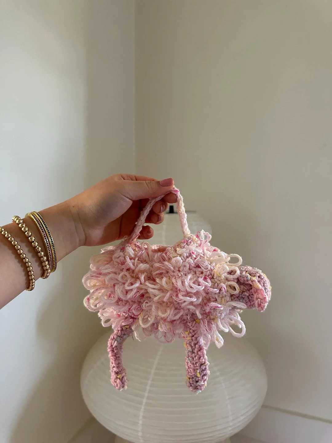 Crochet Mini Sheep Bag - Etsy | Etsy (US)