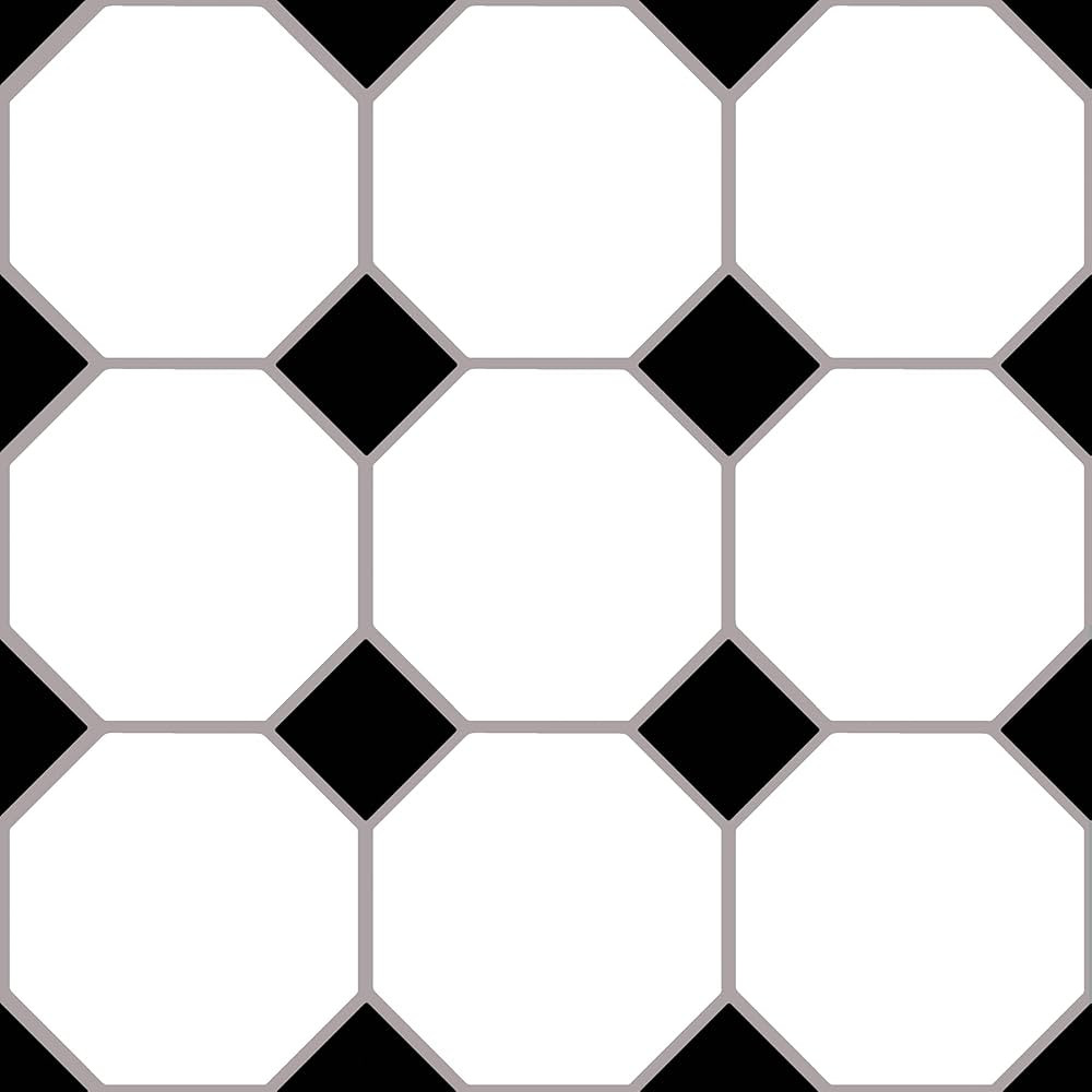 FloorPops Hudson Peel & Stick Floor Tiles, Black | Amazon (US)