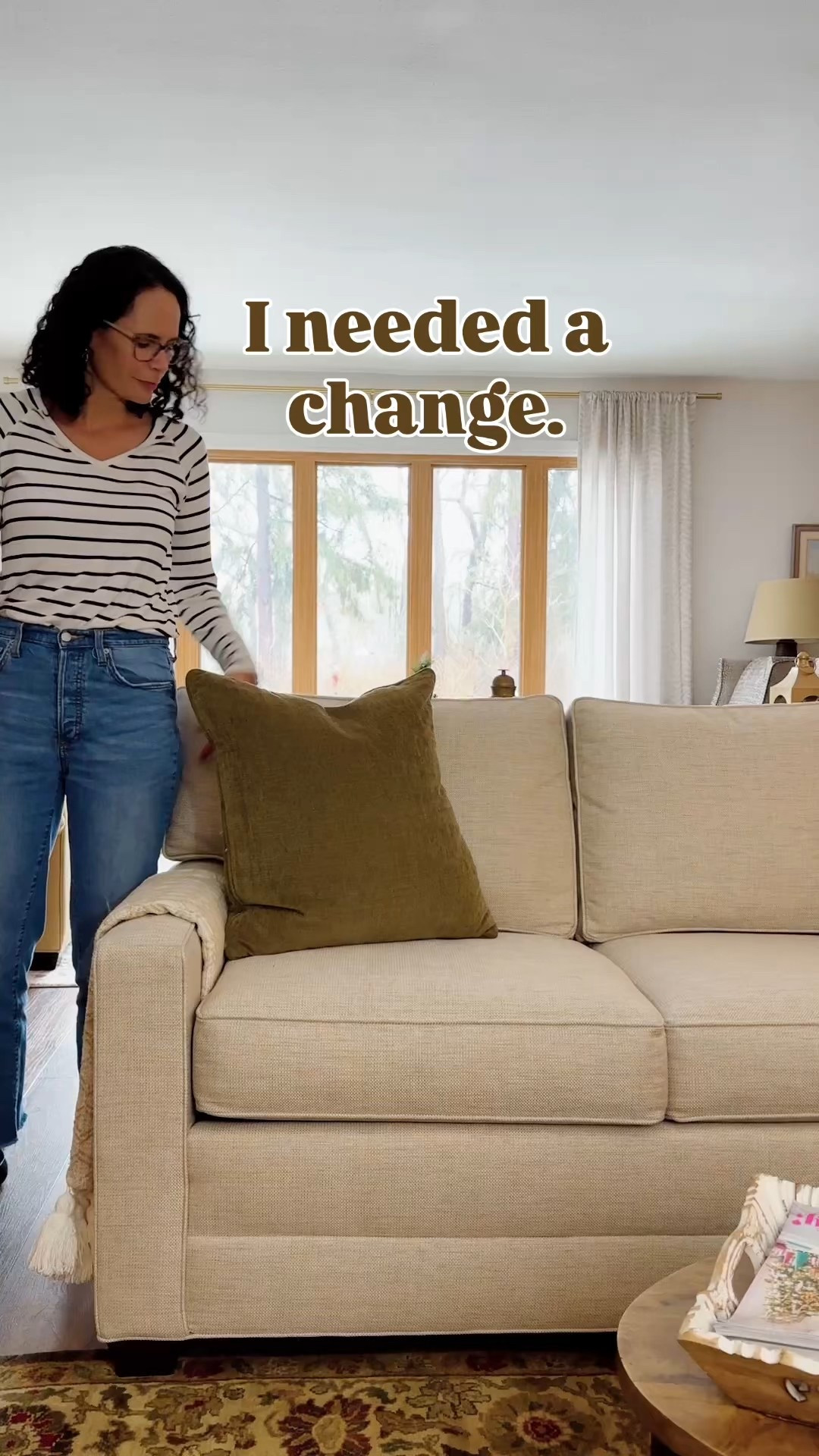 Simple swaps for a New Year reset.  Changing up items like throw pillow covers, area rugs, and switch plates  can totally refresh a room!

green rug | green pillow | block print | throw pillow | throw pillow cover | Ruggable | outlet cover | antique brass | 

#LTKHome #LTKFindsUnder50 #LTKdayinmylife