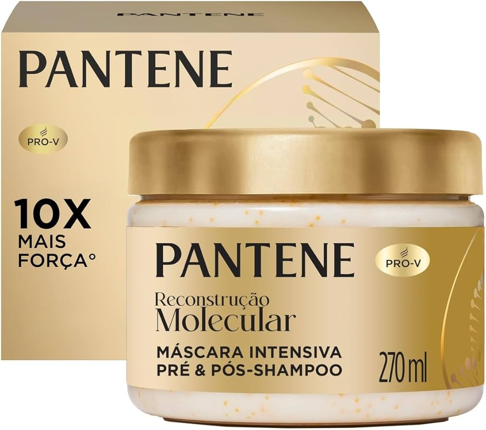 Pantene Pro-V Reconstrução Molecular Máscara Intensiva 270 ml | Amazon (BR)