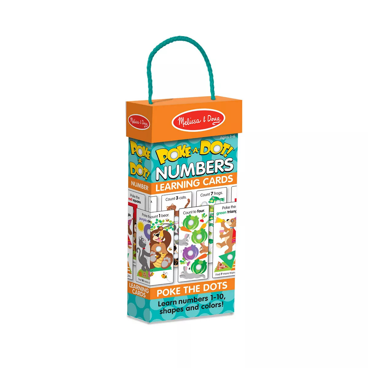 Melissa & Doug Poke-a-Dot Numbers Learning Cards | Kohl's