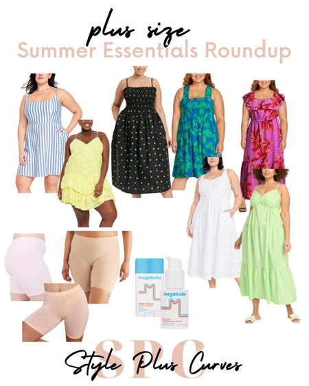 Plus size summer essentials! My picks for sundresses, thigh saving shorts, and products necessary to stay cool this summer  

#LTKFindsUnder50 #LTKSeasonal #LTKPlusSize
