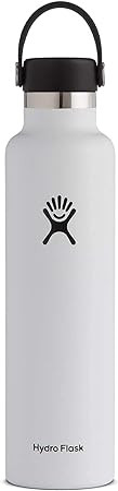 Hydro Flask Standard Mouth Flex Cap Bottle - Stainless Steel Reusable Water Bottle - Vacuum Insu... | Amazon (US)