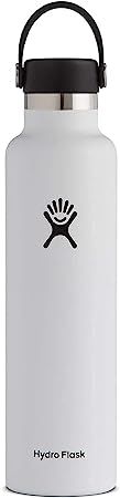 Hydro Flask Standard Mouth Flex Cap Bottle - Stainless Steel Reusable Water Bottle - Vacuum Insu... | Amazon (US)