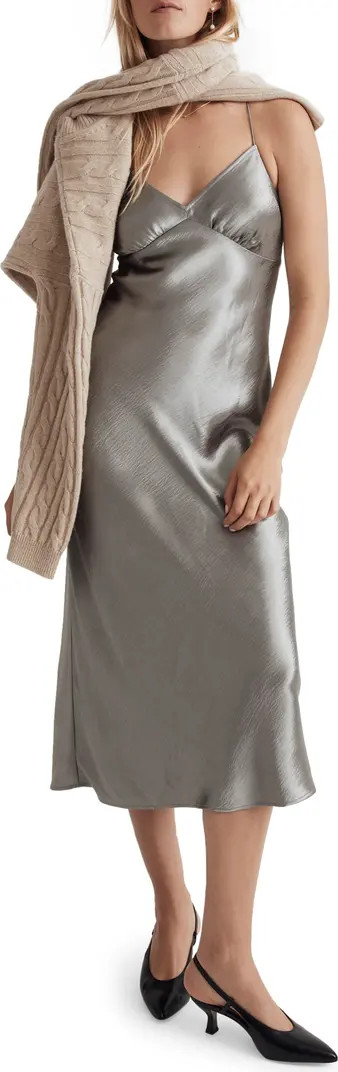Madewell The Layton Midi Slipdress | Nordstrom | Nordstrom