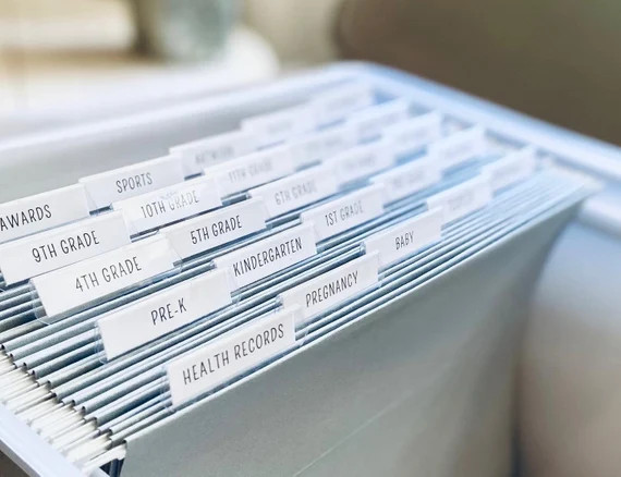 Milestone Tote Labels  Milestone Tote Name Decal and Folder - Etsy | Etsy (US)