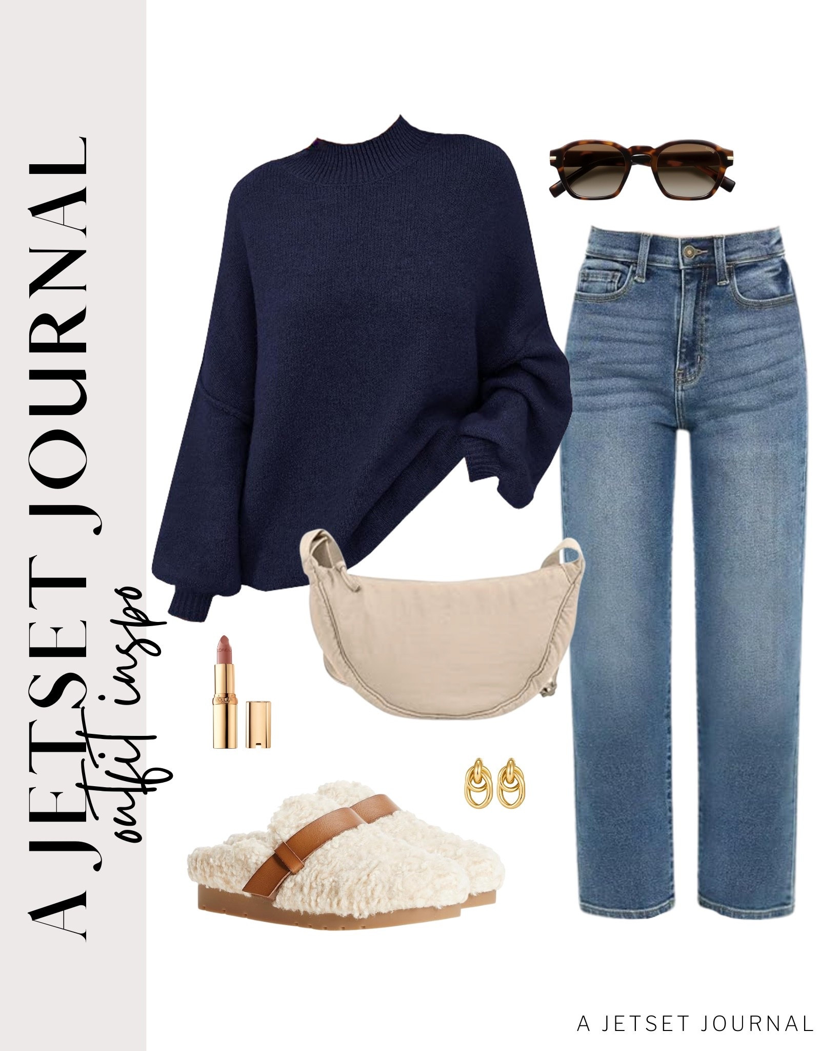 Cozy looks with oversized sweaters and jeans from Amazon!
straight leg jeans, trendy sunglasses, crescent crossbody bag, fall to winter outfit idea, casual look, vacation style, makeup must have, beauty favorite, functional bag, amazon fashion, affordable style

#LTKSeasonal #LTKU #LTKFindsUnder50