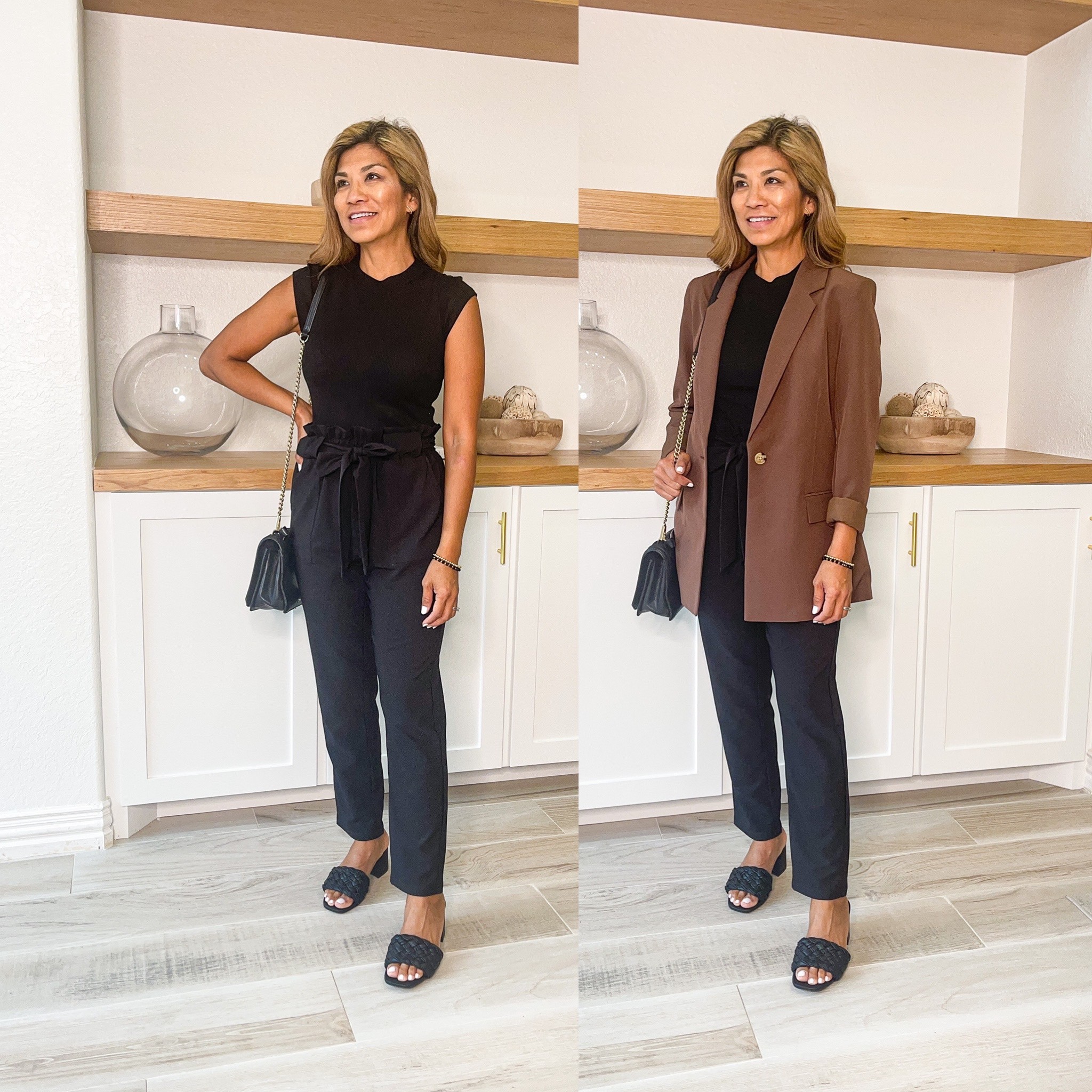 Teacher Outfit, Amazon finds
Black shirt in small tts
Blazer in XS tts
Pants in small tts
Shoes tts


#LTKworkwear #LTKSeasonal #LTKunder50