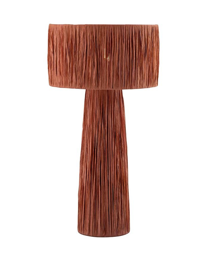 TOV Furniture Shelby Rafia Table Lamp & Reviews - All Lighting - Home Decor - Macy's | Macys (US)