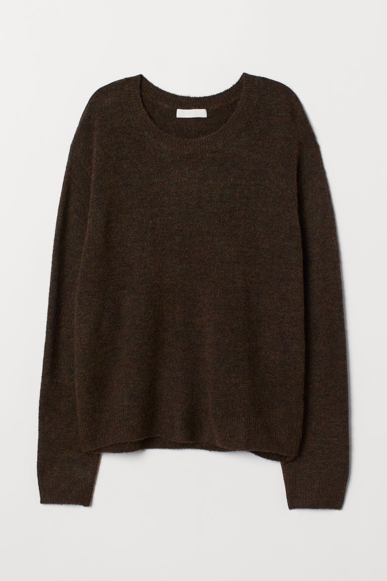 H & M - Knit Sweater - Brown | H&M (US + CA)