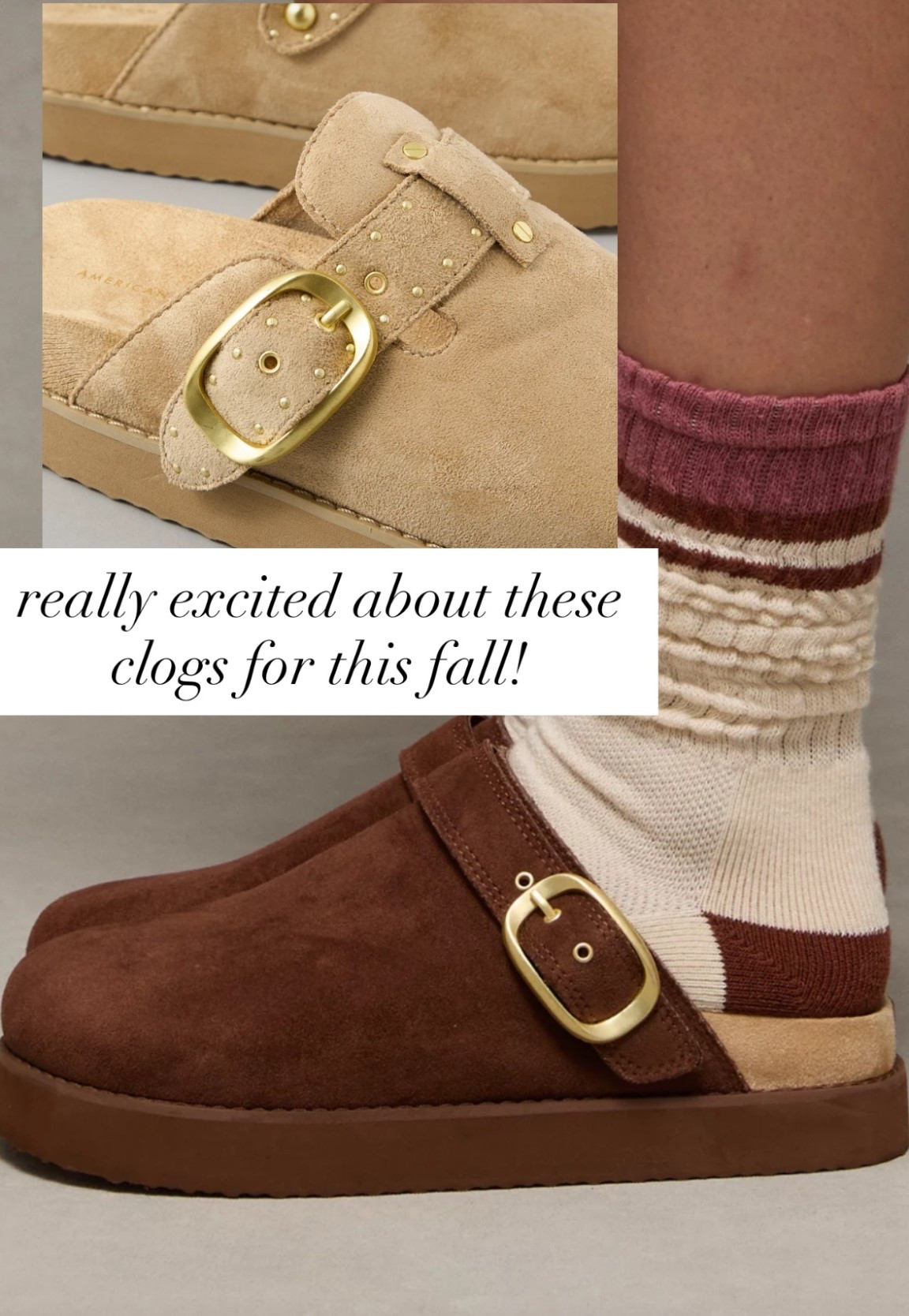 Can’t wait to pair these with a cropped jean and sweater this Fall! I love these platform clogs and they are on sale today! Cute, trendy shoes under $50! 

#LTKSaleAlert #LTKStyleTip #LTKFindsUnder50