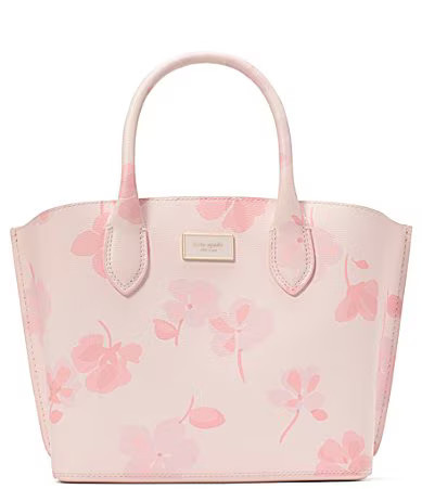 kate spade new york Suite Spring Pansies Tote Bag - Blush Cloud Multi | Dillard's