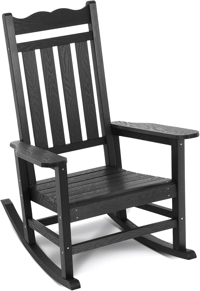 Stoog All-Weather Patio Rocking Chair with 400 lbs Weight Capacity, Oversized Porch Rocker Chair,... | Amazon (CA)