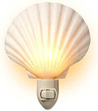 Tumbler Home Real Sea Shell Beach Night Light Real, Natural, Perfect for Beach Home Decor | Amazon (US)
