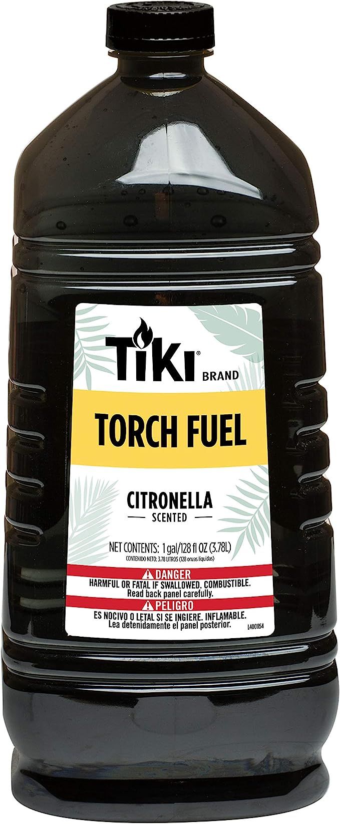 Tiki Brand Easy Pour Tiki Torch Fuel for Outdoors, Citronella Scented - 128 oz, 1216151 | Amazon (US)
