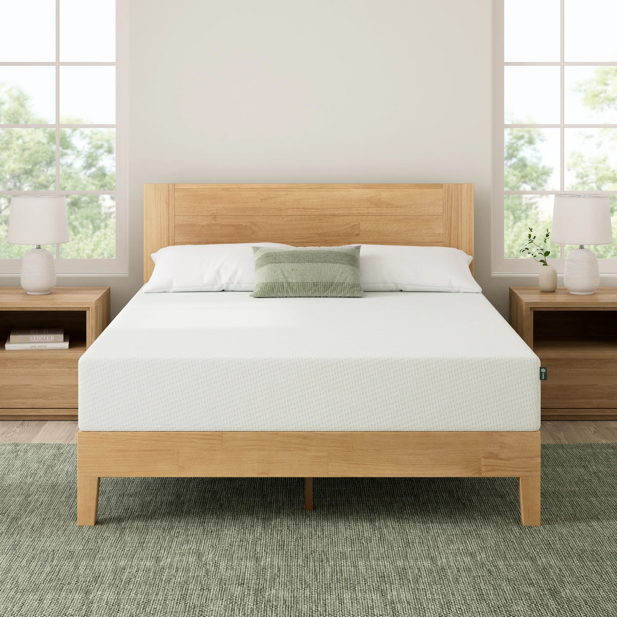 Zinus Medium Firm Green Tea Memory Foam Mattress & Reviews | Wayfair | Wayfair North America