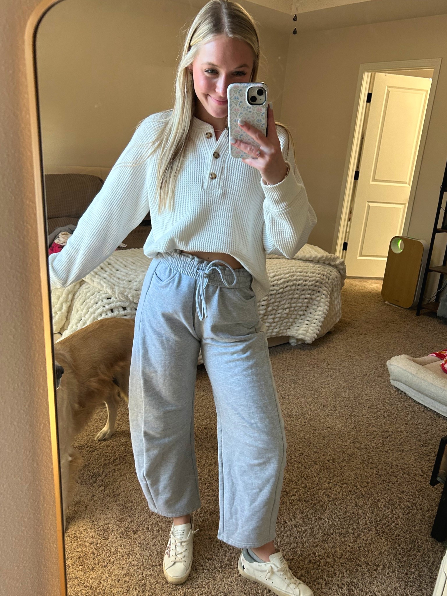 I love a good sweatpant, especially these barrel sweats 😍 

#LTKootd