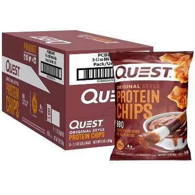 Quest Nutrition Protein Chips - BBQ - 1.1oz/8ct | Target