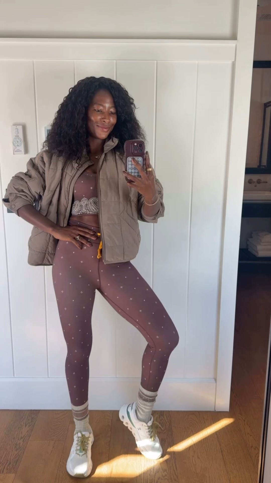 Daily movement ➡️ daily errands


Patterned activewear, matching set, fitness fashion, mom style 

#LTKActive #LTKmomlife #LTKootd