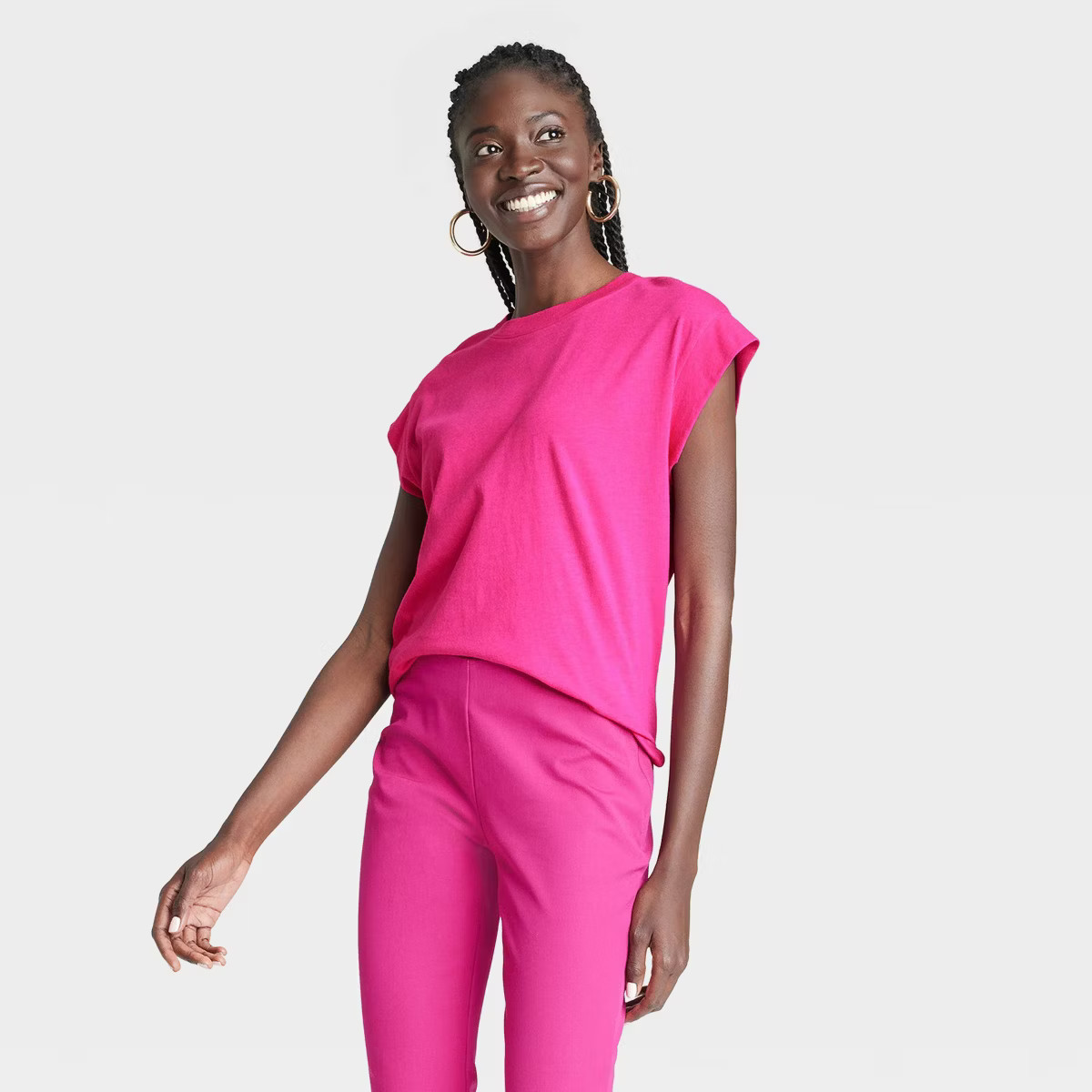 Women's Extended Shoulder T-Shirt - A New Day™ | Target