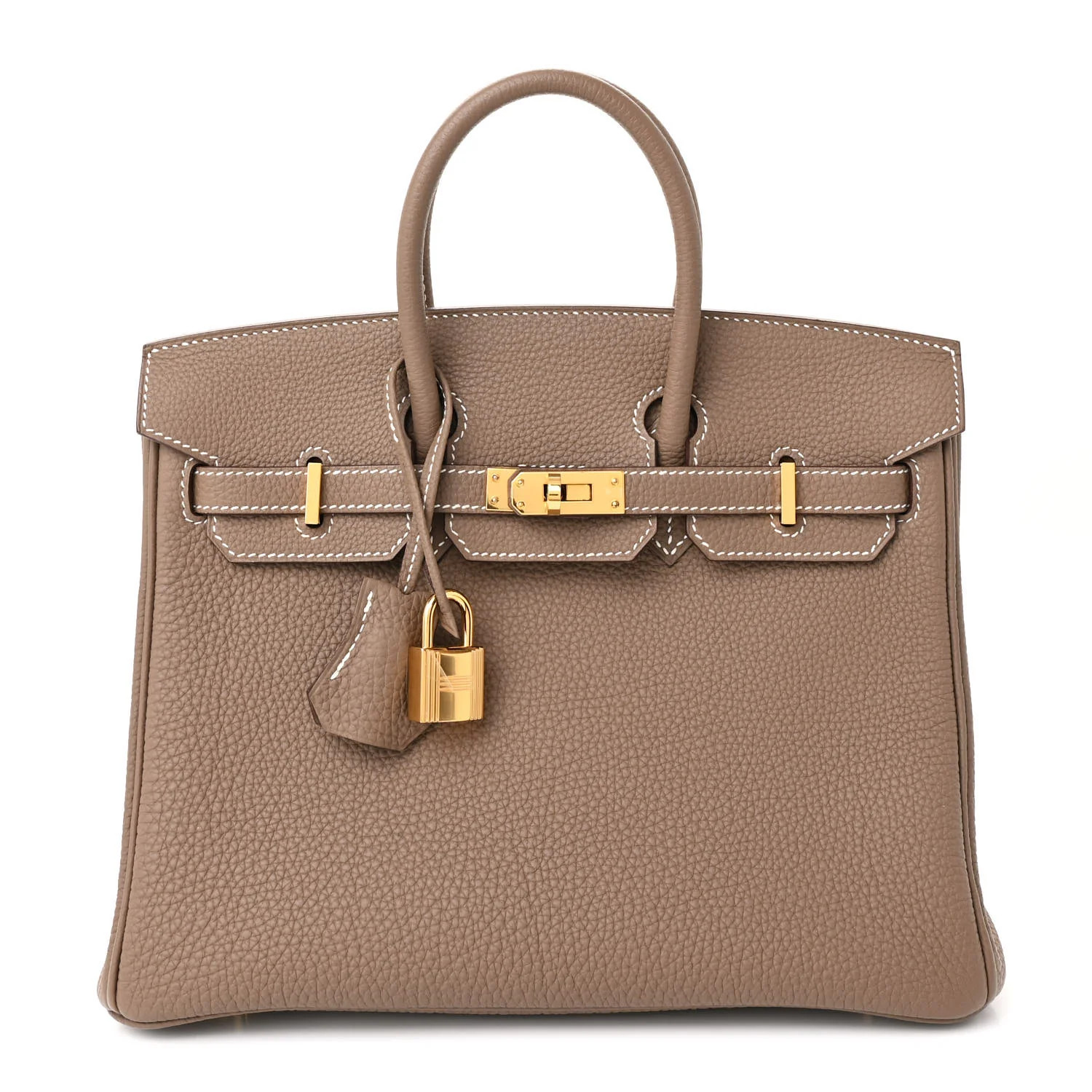 Togo Birkin 25 Etoupe | FASHIONPHILE (US)