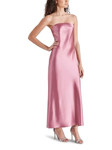 Steve Madden Apparel Women's Jessamine Dress, Mauve Shadows | Amazon (US)