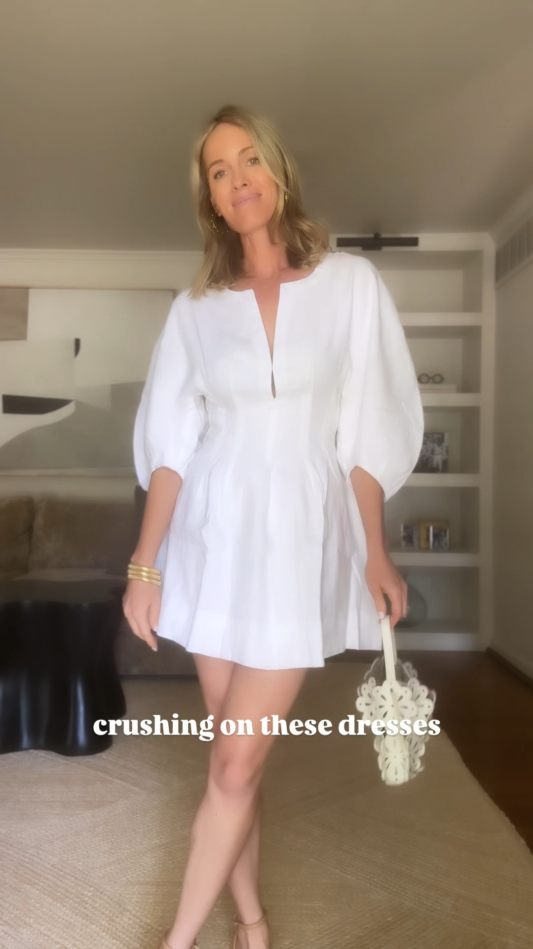 These Shopbop dresses 🫠🤍 all true to size ( I could size down one in Rhode but I like the length! ) size 4 in others. Linking all of my favorites on their site now! 

#LTKStyleTip #LTKParties #LTKVideo