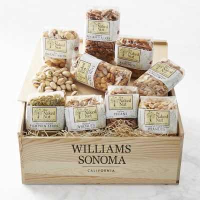 Williams Sonoma Assorted Nut Gift Crate | Williams-Sonoma