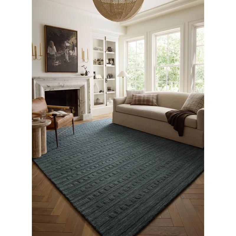 Chris Loves Julia x Loloi Bradley Teal / Teal Area Rug | Wayfair North America