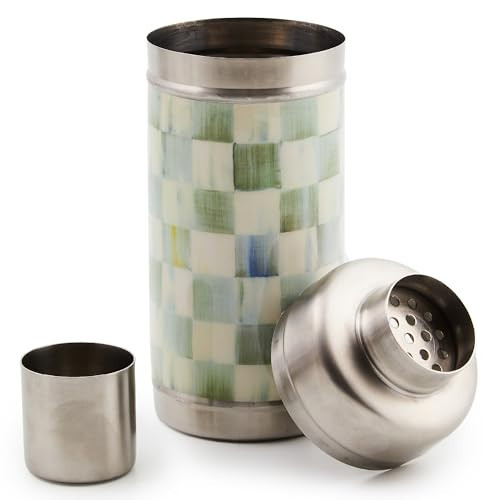 MACKENZIE-CHILDS Sterling Check 3260 Cocktail Shaker | Amazon (US)