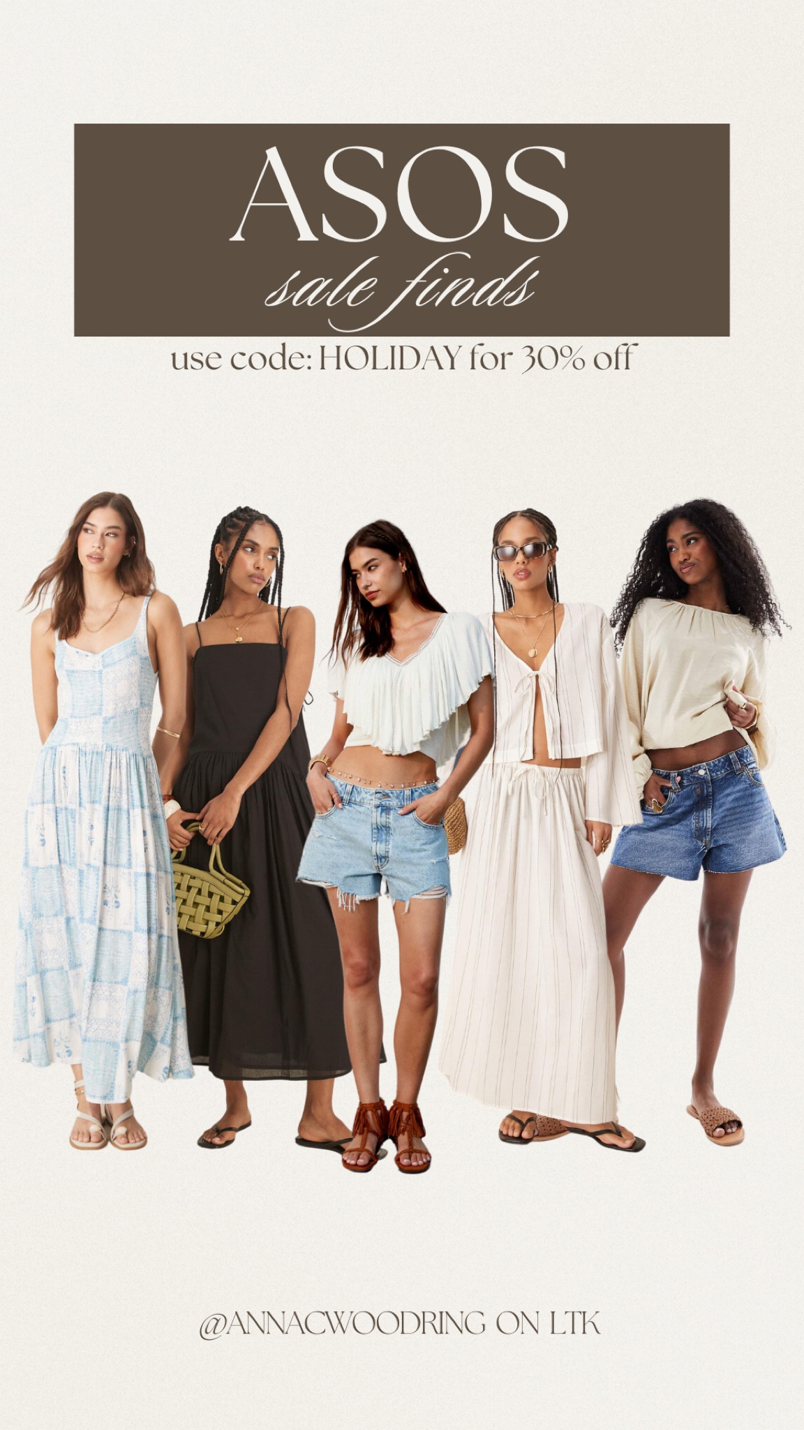 Use code HOLIDAY for 30% off select styles at ASOS🫶💐

#LTKSaleAlert #LTKSeasonal #LTKStyleTip