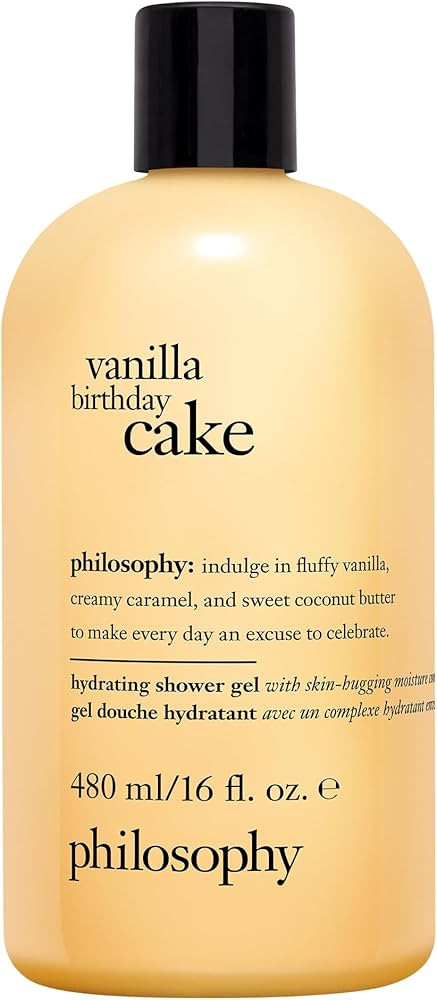 philosophy scent-sational 3-in-1 shampoo, shower gel & bubble bath - luxurious rich & lathering f... | Amazon (US)