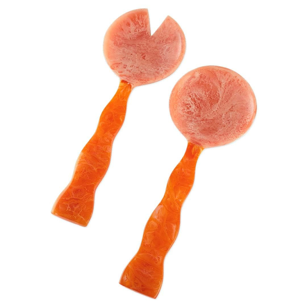 Folkulture Salad Servers or Salad Tongs, Set of 2 Serving Spoons in Kitchen Essentials or Kitchen... | Amazon (US)