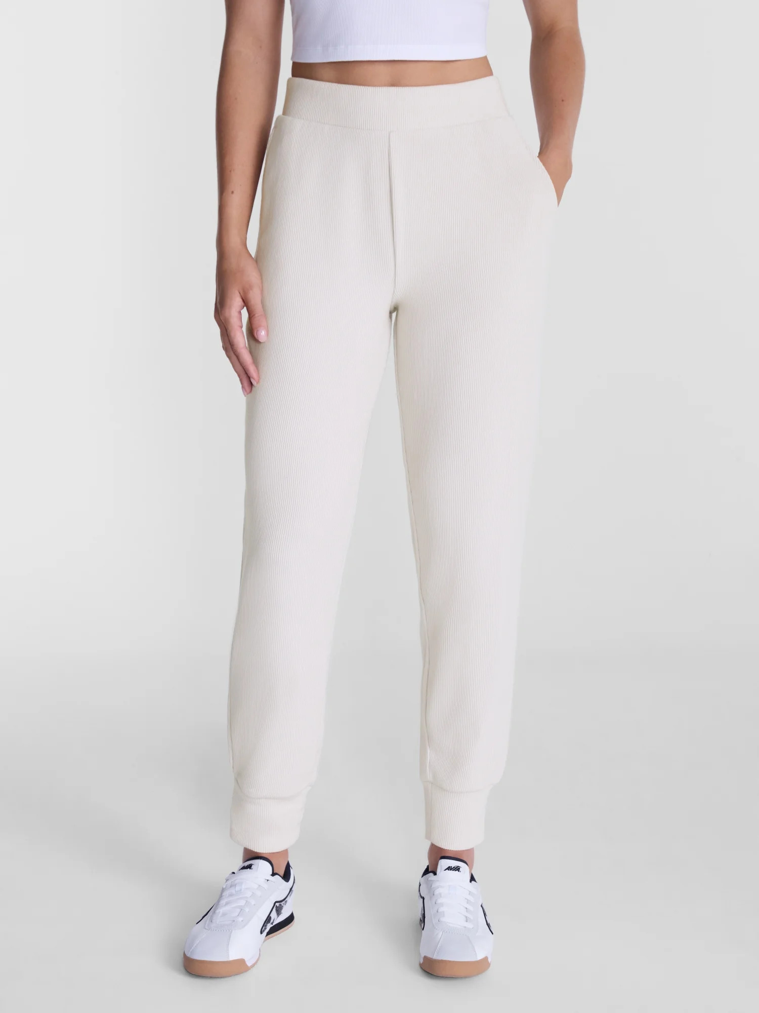 Avia Women's Ottoman Joggers, Sizes XS-XXXL | Walmart (US)